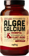 Calcium Supplement with Vitamin K2 & D3, Magnesium, Zinc, Boron - Whole Food Mineral Complex for Bone Strength - 90