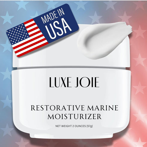 LuxeJoie Restorative Marine Moisturizer, 2 Ounces Face Cream
