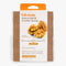 Full Circle Walnut and Cellulose Scrubber Sponges Pack of 6 Powerful, Non-Scratch