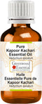 Pure Kapoor Kachari Essential Oil (Hedychium spicatum) Steam Distilled, 15ml (0.50 oz)