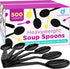 Plastic Spoons Heavy Duty - Plastic Soup Spoons - Disposable Spoons Plastic Utensils - Plastic Cutlery for Parties and Events Pack of 500 (Soup Spoons)
