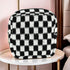 LJJCSFF Sanitary Napkin Storage Bag Menstrual Pad Pouch Checkered Period Bag Feminine Product Purse Tampon Organizer