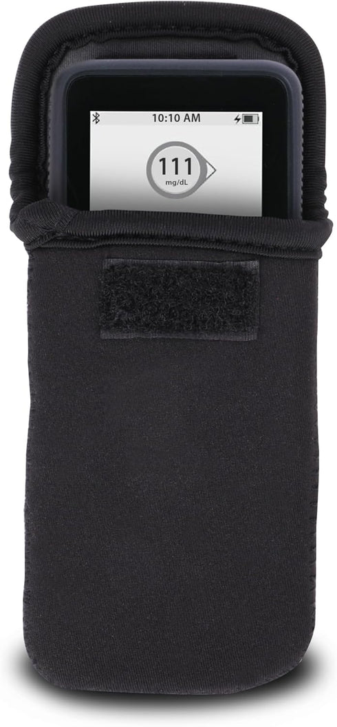 USA Gear Slim CGM System Device Belt Case, Flexible Pouch Holster for Dexcom G7, G6, G5, Freestyle Libre 2