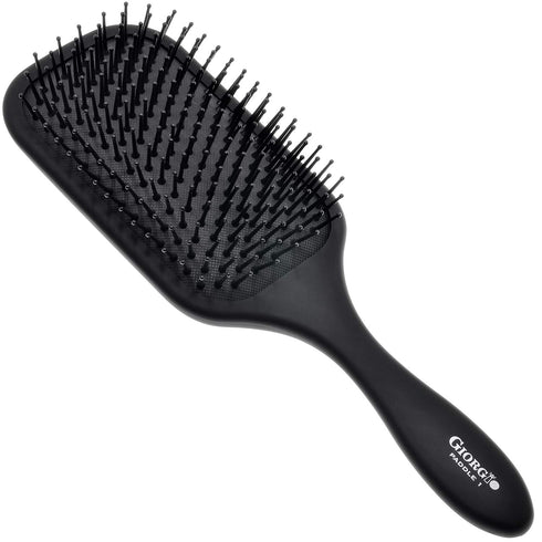 Giorgio Detangling Paddle Brush, Large Air Cushion Paddle Brush with Tourmaline Bristles for Men and Women