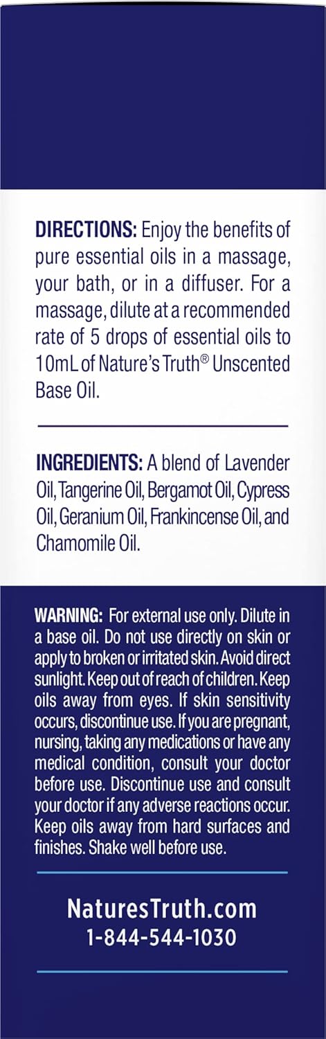 Nature's Truth Essential Oil Good Nite, Multicolor, 0.51 Fl Oz
