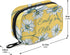 Naanle 7 Custom Pill Box Day Pill Case Bag Daisy Flowers Personalized Name Travel Pill Organizer Bag with Zipper