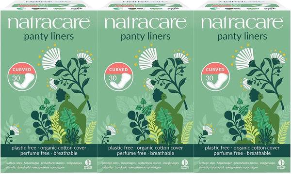 Panty Liners Curved 30ct - Panty Liner ( Pack of 3)