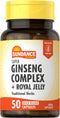 Sundance Super Ginseng Complex with Royal Jelly | 50 Quick Release Capsules, Non-GMO, Gluten Free