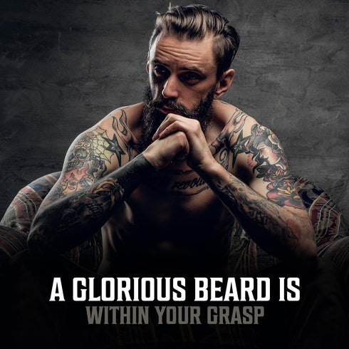 Viking Revolution Men's Beard Oil - Argan & Jojoba Oils, Natural Softener & Conditioner, Unscented, 2 Pack