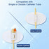 Pack 25 Foley Catheter Stabilization Device, Self Adhesive Catheter Tube Urinary Leg Bag Holder Sticker, Catheter