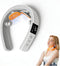 lewomo Smart Heated Neck Massager, Wireless Mini Electric Cervical Massage Device for Neck