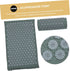 Set VALICLUD Acupressure Massage Mat Shiatsu Massage Pillow Non-Slip Surface Washable Acupuncture Therapy Cushion Neck