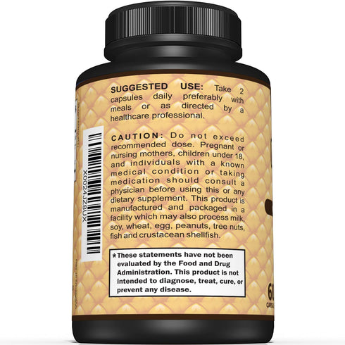 Sunergetic Premium Quercetin & Bromelain Supplement – 1000mg Quercetin per Serving for Immune Support – 60 Capsules
