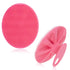 INNERNEED Soft Silicone Body Cleansing Brush, Gentle Exfoliating Shower Scrubber for All Skin Types, Pink