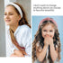 VELSCRUN 12 Pack Fashion Headbands for Women and Girls, Knotted Non-Slip Hair Bands for Thin Thick Short Hair