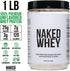 Naked Whey 1Lb - Grass Fed Whey Protein Powder, Undenatured, Gluten Free, 15 Servings