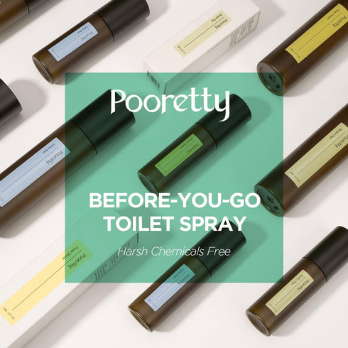 Pre-Poo Aromatic Bathroom Toilet Spray, Potty Deodorizer with Fresh Eucalyptus and Bergamot Scent, 1.69 fl. oz. 2 Pack