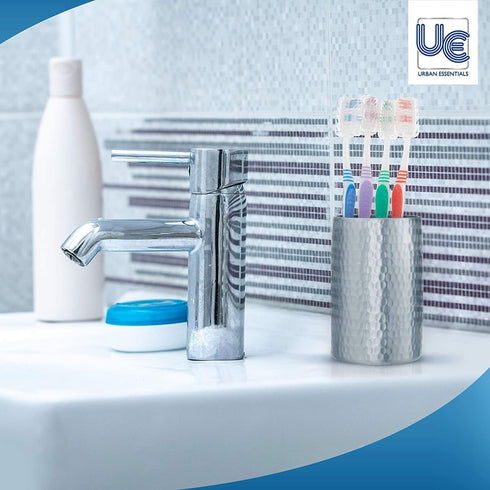 Urban Essentials Bulk Toothbrush (50) & Toothpaste (50) Pack with Covers, Premium Quality Individually Wrapped