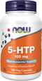 NOW Supplements, 5-HTP 100mg, Neurotransmitter Support, 120 Veg Capsules