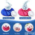 4 Packs Reusable Ice Pack for Cold and Hot Use - Hot Water Bag for Kids & Adults, 5.5 Inches (Classic Pure Style)