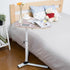 HEVIRGO 360 Modern Triangle Stand Adjustable Height Degree Rotatable Bedside Table Lifting Moveable Sofa Side End