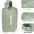 Queboom Travel Makeup Bag, Cosmetic Bag Toiletry Bag for Women and Men (Green-3pcs)