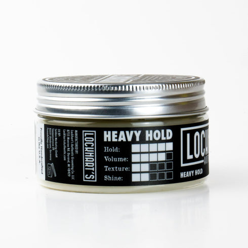 Lockhart’s Heavy Hold Pomade for Men - World's Strongest Oil Based, Coco Vanilla Scent, 3.4oz