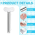 Styquenzer 3 PCS Toothpaste Squeezer, Silver Stainless Steels Metal Tube Squeezer Keys Salon Toothpaste Tubes Squeezers