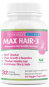 Maximum Slim Max Hair-3 Advanced Hair Growth Formula for Longer, Stronger Hair - Biotin, Keratin, Bamboo