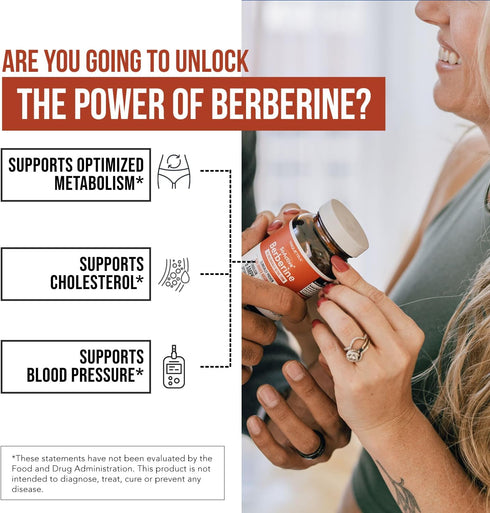 SoActive Berberine 550mg, Clinically Proven Most Effective Berberine Phytosome for Metabolism (60 Servings)
