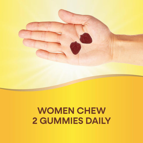Gummy 80 Gummies Natures Way Alive! Zero Sugar Women's Multivitamins, Energy Metabolism*, Hair, Skin, Nails*