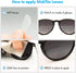 StickTite Lenses Small 28mm Stick-On Bifocal Lens, Convert Sunglasses into Magnified Reading Glasses