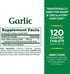 Nature's Bounty Odor Free Garlic 2000 mg, 120 Count