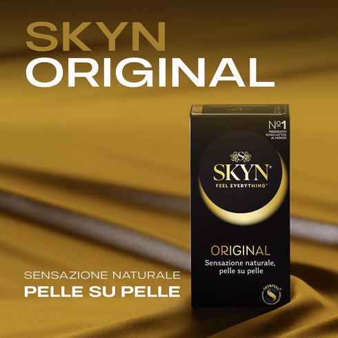 Pack, 40 Count SKYN Original Lubricated Latex Free Condoms Value