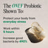 Nouri Stress Support Daily Prebiotic & Probiotic Capsules - Plant-Based Omega Oil for Cortisol Management