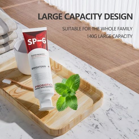 Sp-6 Sp-6 (2) Probiotics Whitening Toothpaste, Ultra Whitening Toothpaste, Enhanced Formula with Enamel-Safe