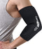 ComfiTECH Elbow Ice Pack for Tendonitis, Reusable Ice Pack Wrap for Injuries, M Black