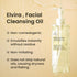 Elvira Pore Control Cleansing Oil, Makeup Remover Facial Cleanser, 6.76 fl oz, Korean Skin Care