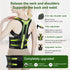 Yowayonoe Posture Corrector for Women and Men, Invisible Full Back Support Brace with Enhanced Breathable Mesh