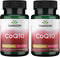 Swanson CoQ10 Coenzyme Q10 Supplement, 100mg Each, 100 Softgels (2 Pack)