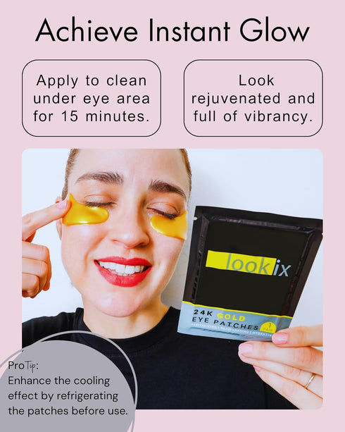 Under Eye Patches for Dark Circles and Puffiness, 15 Pairs Collagen Eye Masks for Wrinkle Reduction and Treatment