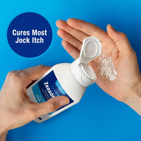 Zeasorb Super Absorbent Antifungal Treatment Powder, Dermatologist Recommended for Jock Itch, 2.5 oz bottle