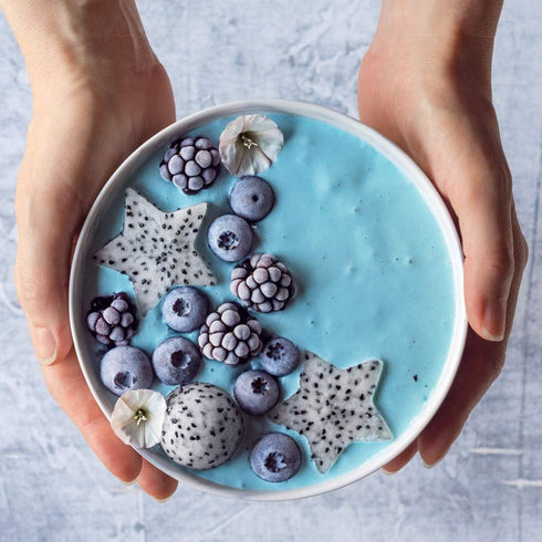 Ellie's Best Organic Blue Spirulina Powder, 60 Servings, Vegan, Non-GMO, for Smoothies & Drinks
