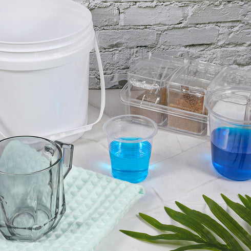 Lyksgir 1000 Pack 3oz 3 Disposable Plastic Cups Bulk, Disposable Mouthwash Cups, Ounce Small Clear Sample Tumblers