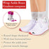 3 Pairs Neuropathy Socks - Compression Socks 20-30 mmHg for Foot Pain Relief, Arch Support, Achilles Tendonitis (Gray,