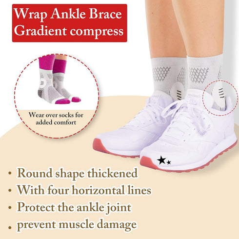 3 Pairs Neuropathy Socks, Large Gray - Soothe Relief Compression Socks 20-30 mmHg for Arch Support and Foot Pain