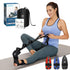 Foot and Calf Stretcher Strap for Plantar Fasciitis, Heel Spurs, Foot Drop, Achilles Tendonitis, Black