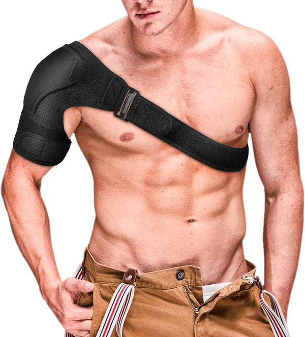 AIRE Shoulder Brace for Men and Women, Adjustable Shoulder Support for Rotator Cuff, AC Joint Pain Relief, Arm Sling