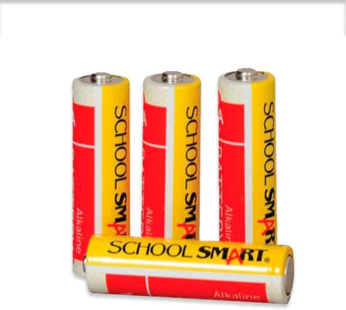 School Smart 595618 Pack 4 - Alkaline AA Battery