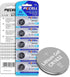 PKCELL 5Pack CR1632 Battery, 3V Lithium for Car Key Fob, Keyless Remote